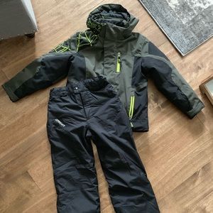 Boy’s SPYDER ski jacket and pants